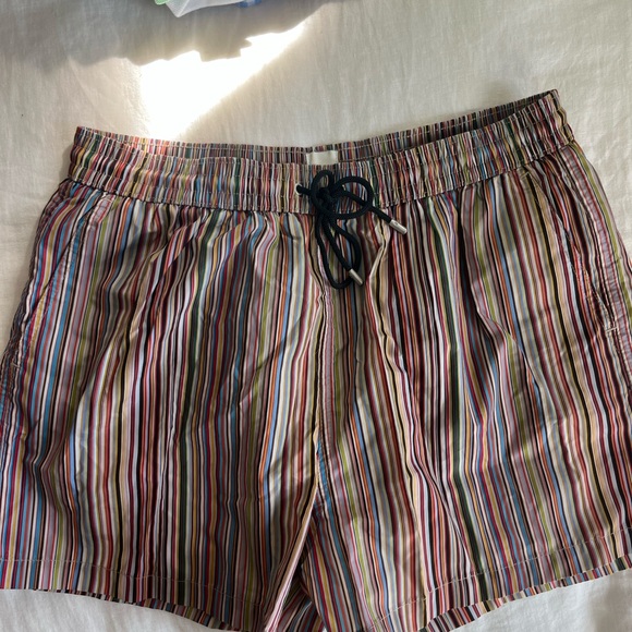 Striped Multicolor Shorts - Picture 1 of 3